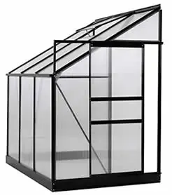 Ogrow 25 sq.ft lean-to greenhouse
