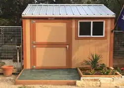 The dog shed