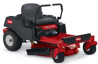 Timecutter riding mower with lever controls