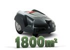 Husqvarna 220AC Mower can mow up to half an acre on a full charge