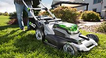 Ego Power+ mulching mower gives outstanding results every time 