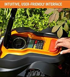 The Worx Landriod is fully programmable