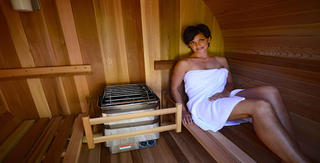 Buying a Sauna for the Home - home sauna