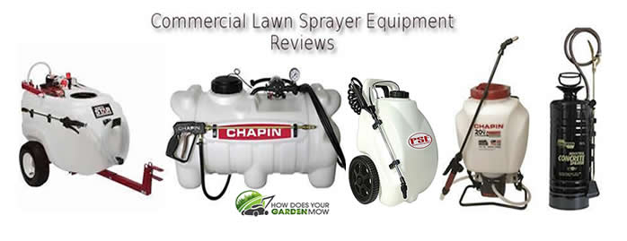 commercial lawn sprayer equipment