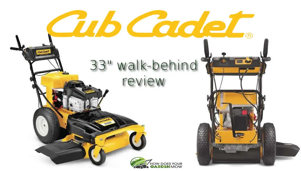 cub cadet 33 inch walk behind mower