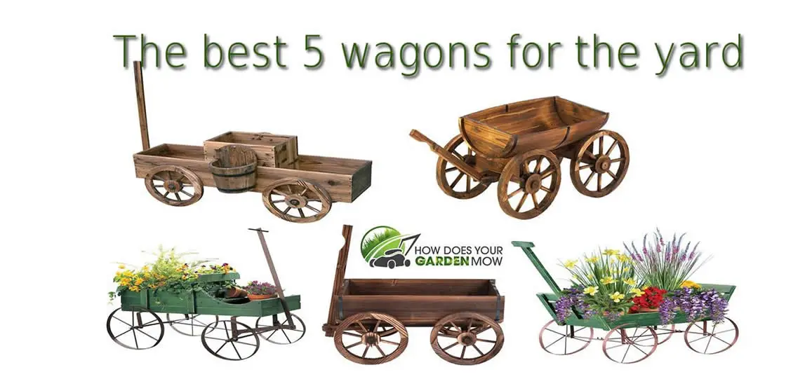 decorative wagons for the yard