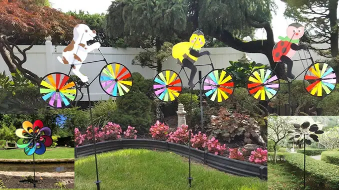 Need Some Large Pinwheels For Your Yard We Review The 4 Most Popular How Does Garden Mow - Extra Large Garden Pinwheels