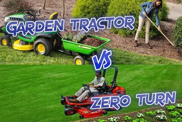 Garden tractor vs zero turn